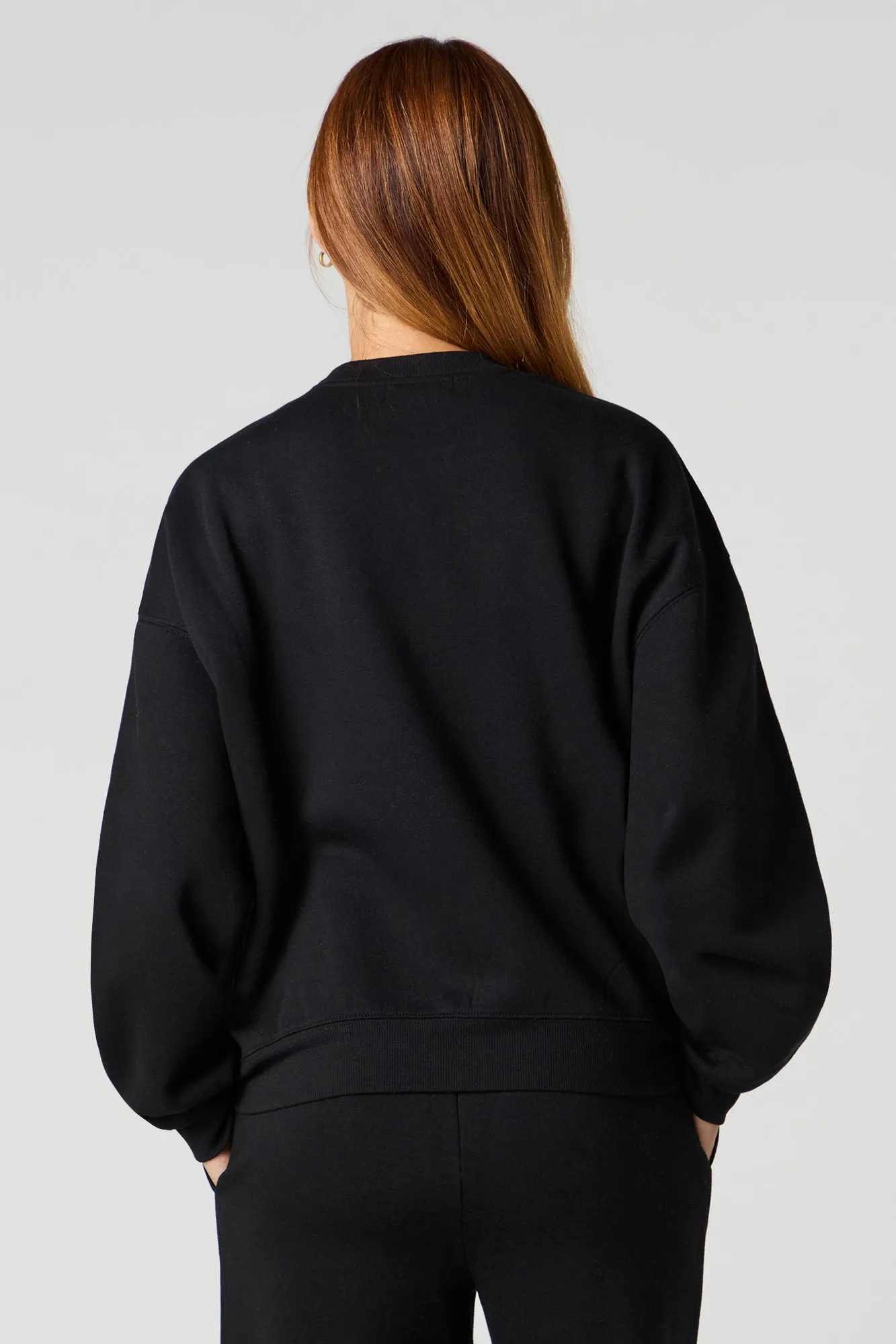 Chandail en molleton surdimensionné sold by Urban Planet product image thumbnail 3