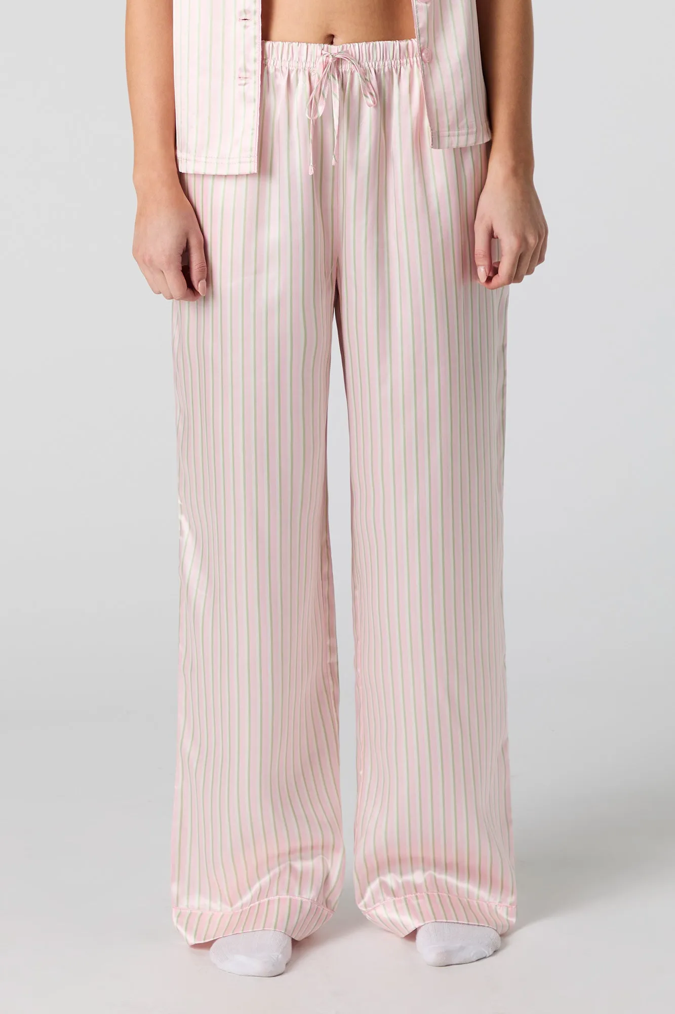 Pantalon de pyjama en satin imprimé sold by Urban Planet product image thumbnail 2