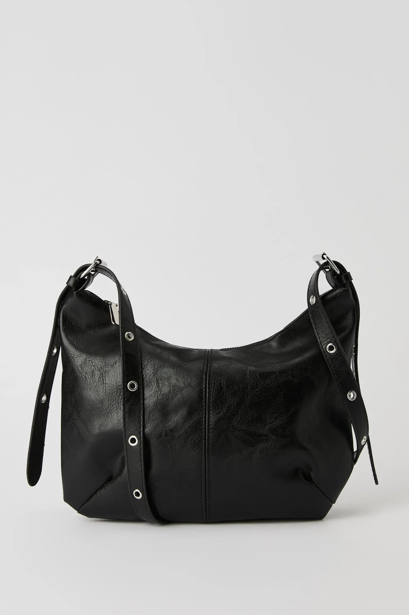 Faux Leather Half Moon Crossbody Bag sold by Urban Planet product image thumbnail 2