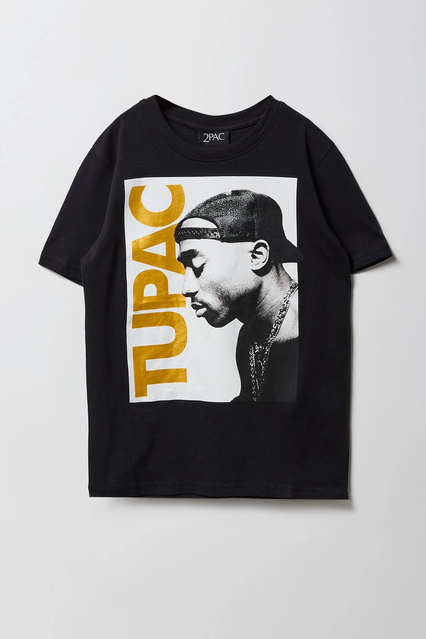 T-shirt à imprimé Tupac pour enfant sold by Urban Planet