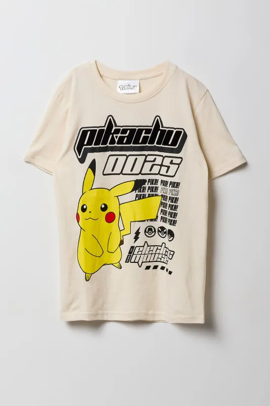 T-shirt à imprimé Pikachu HD pour enfant sold by Urban Planet