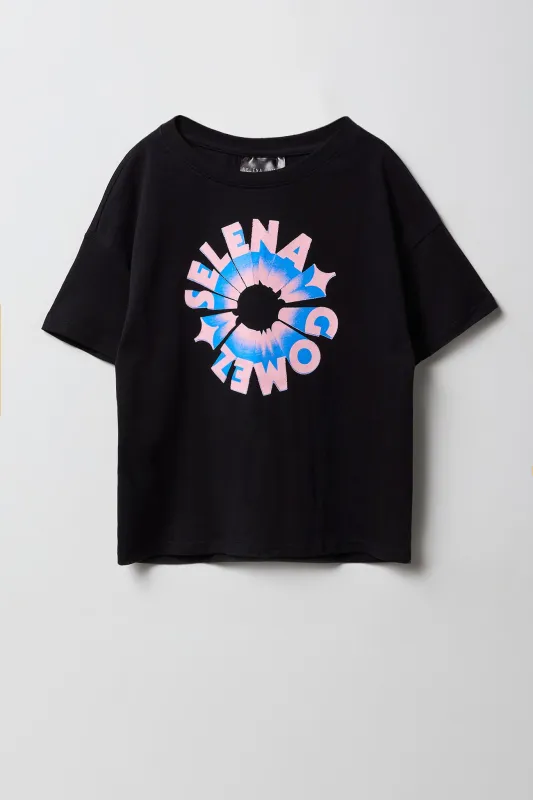 Girls Selena Gomez Graphic Oversized T-Shirt sold by Urban Planet