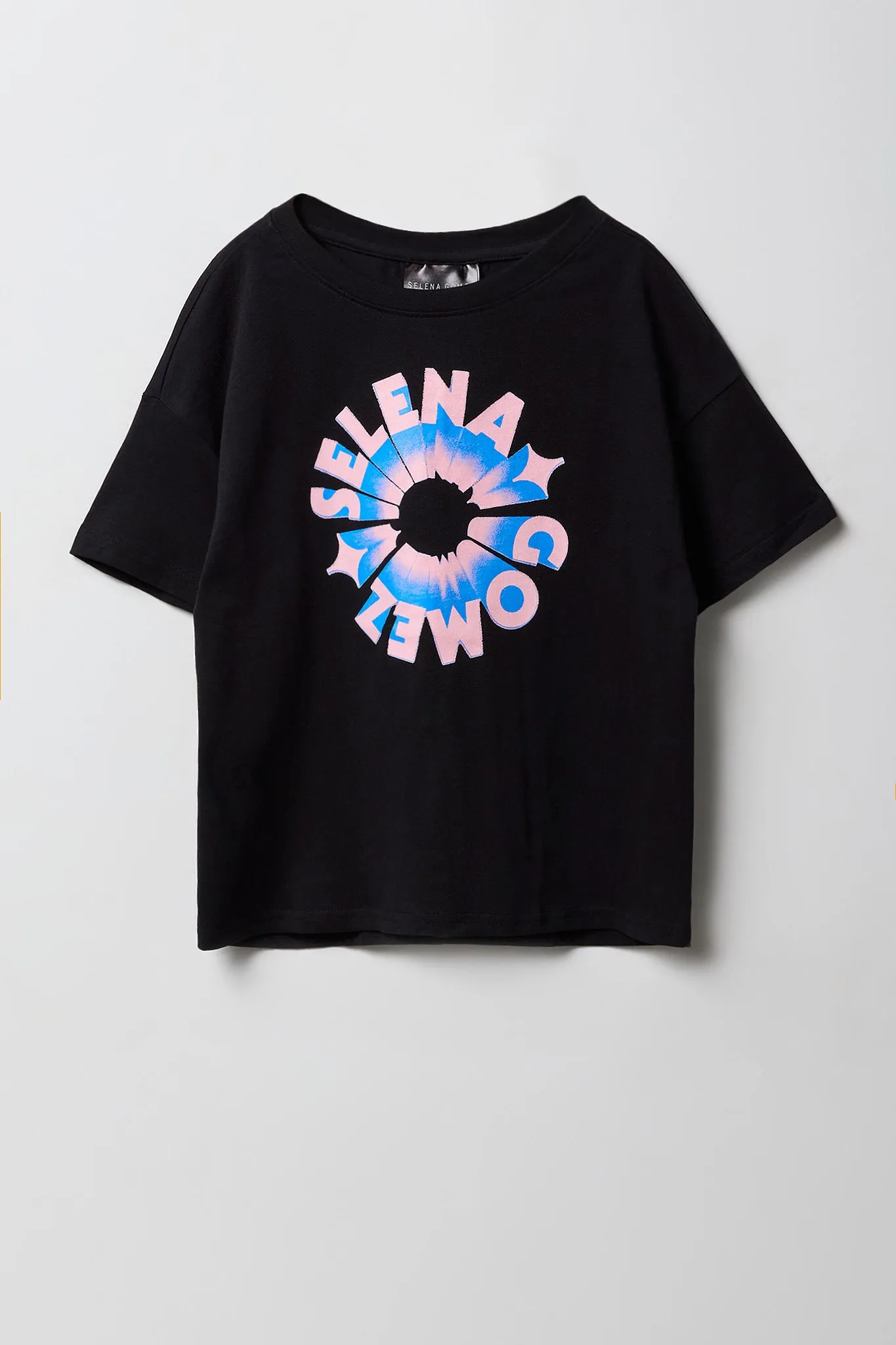 T-shirt surdimensionné à imprimé Selena Gomez pour fille sold by Urban Planet product image thumbnail 3