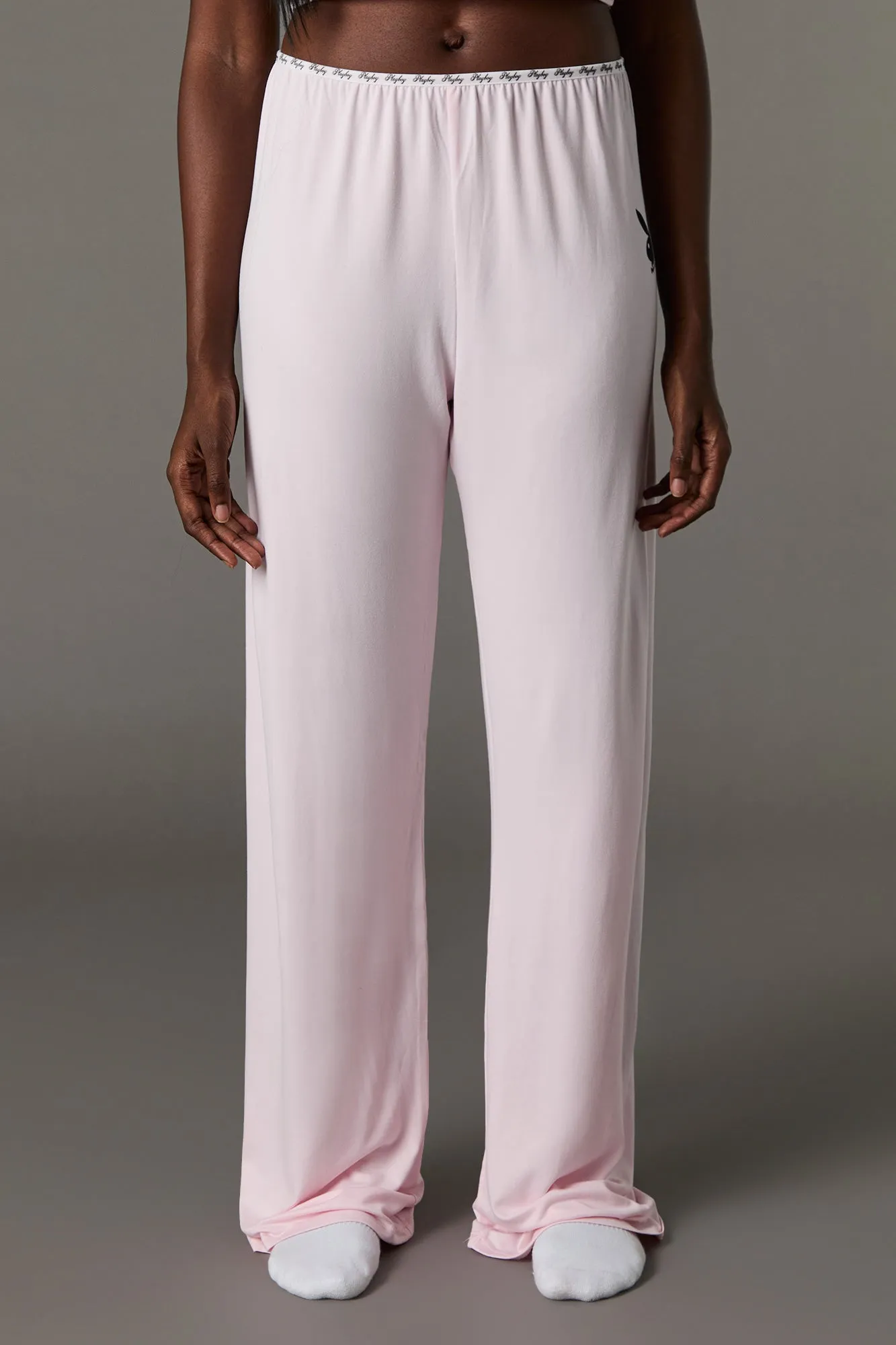 Playboy Cami & Pant 2 Piece Pajama Set sold by Urban Planet product image thumbnail 4