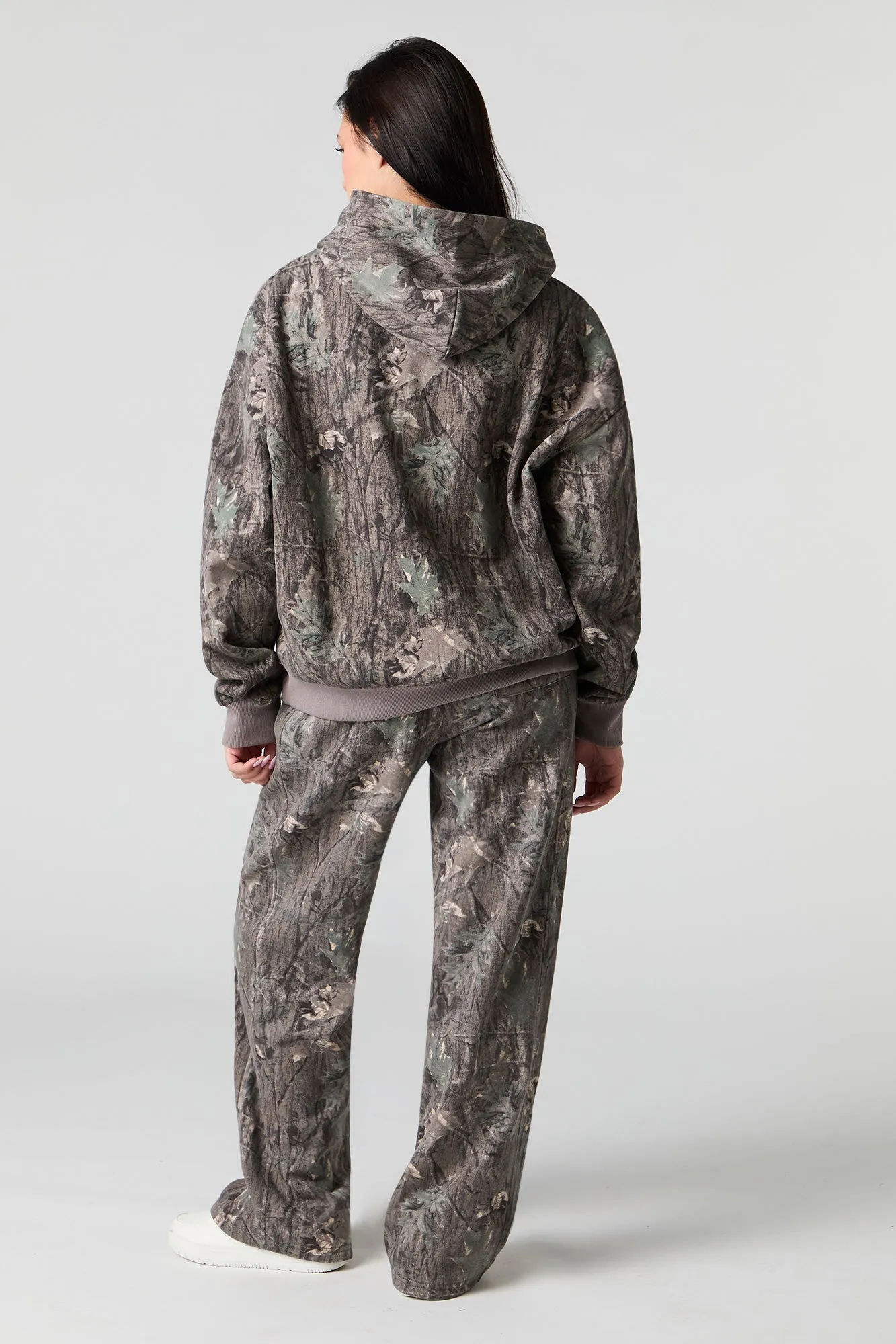 Fleece Wide Leg Sweatpant sold by Urban Planet product image thumbnail 3