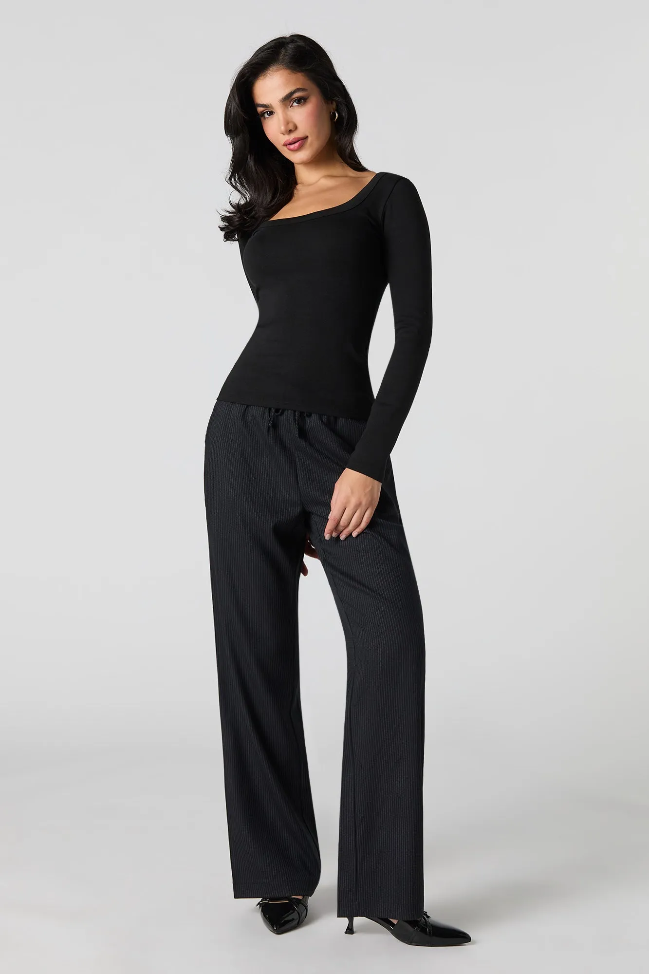 Striped Dress Pant sold by Urban Planet product image thumbnail 4