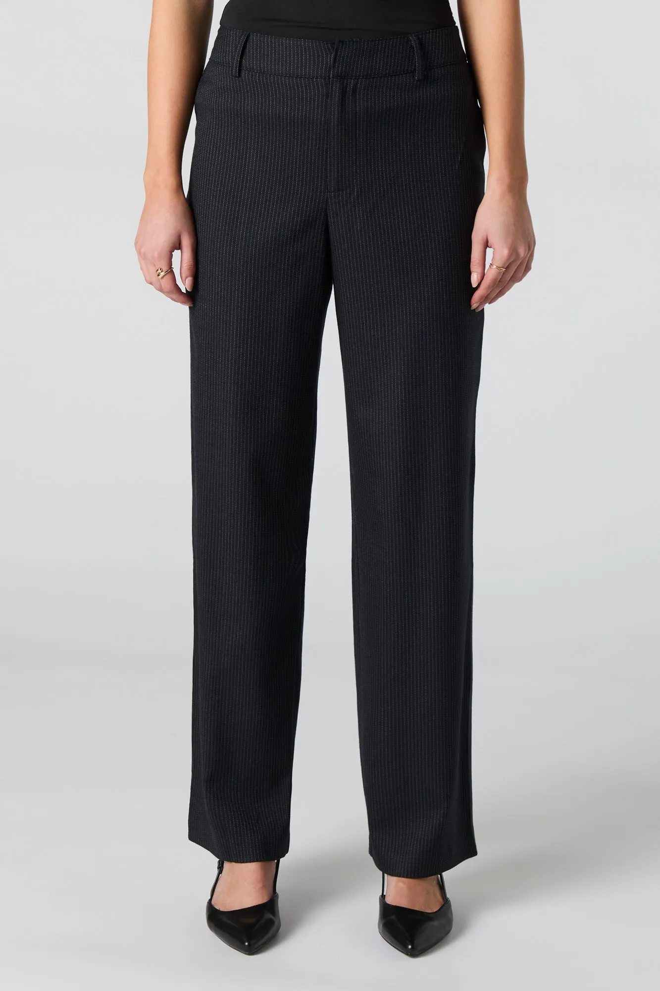 Pinstripe Dress Pant sold by Urban Planet product image thumbnail 2