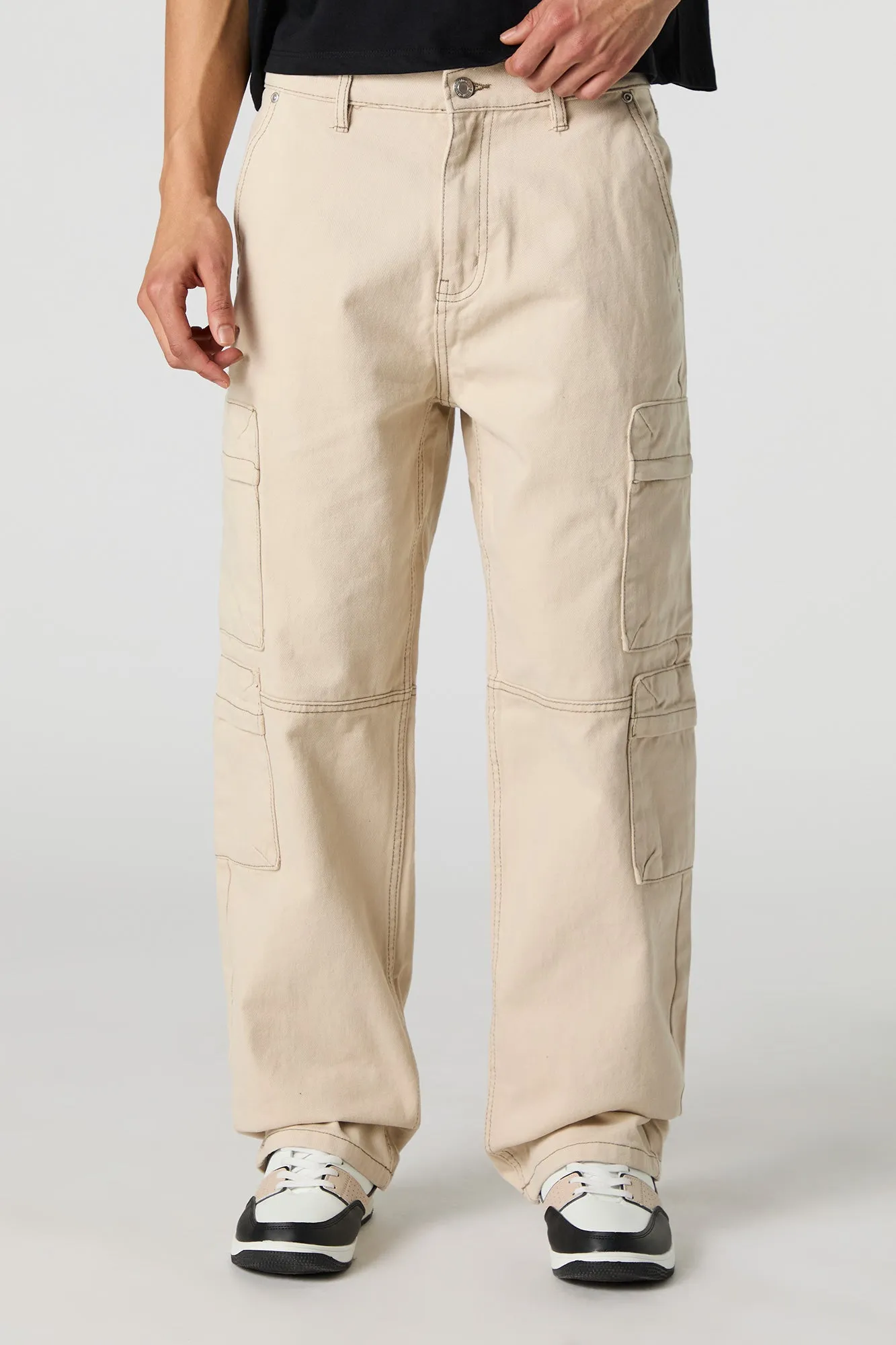 Baggy Wide Leg Cargo Jean sold by Urban Planet product image thumbnail 4