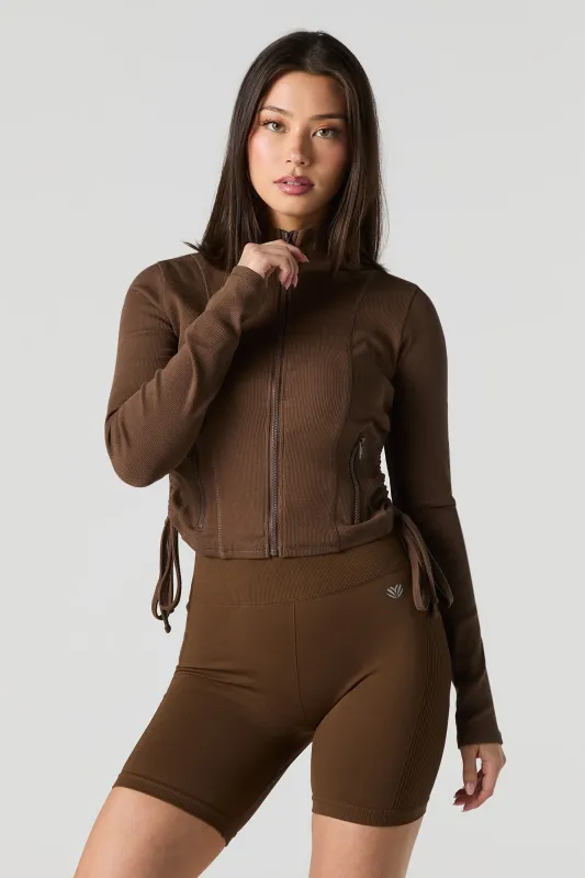 Active Seamless Side Ribbed Short sold by Urban Planet