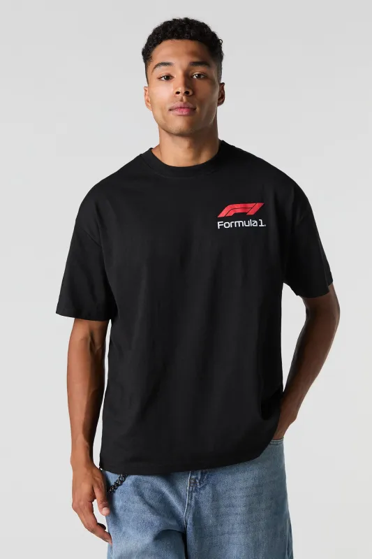 T-shirt décontracté à imprimé Formula 1 sold by Urban Planet