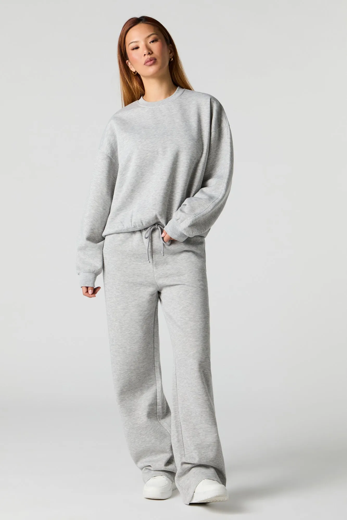 Pantalon en molleton à jambe large sold by Urban Planet product image thumbnail 5