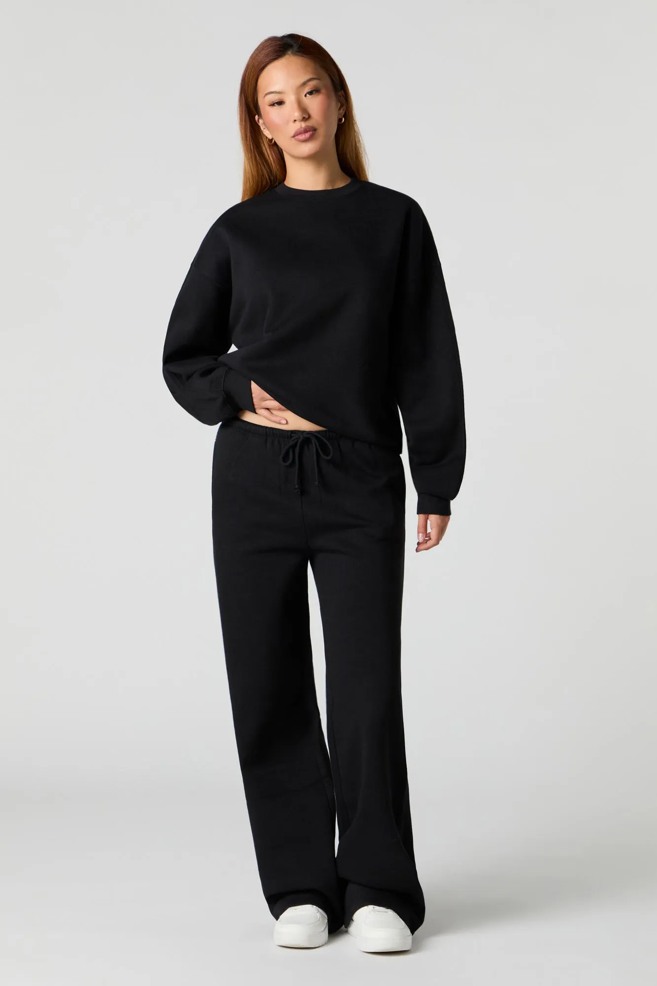 Pantalon en molleton à jambe large sold by Urban Planet product image thumbnail 2