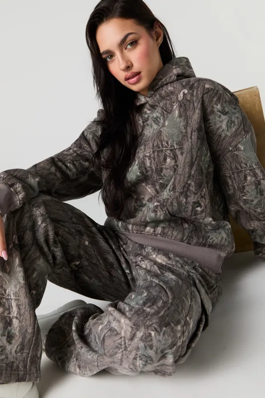 Haut à capuchon en molleton carré sold by Urban Planet