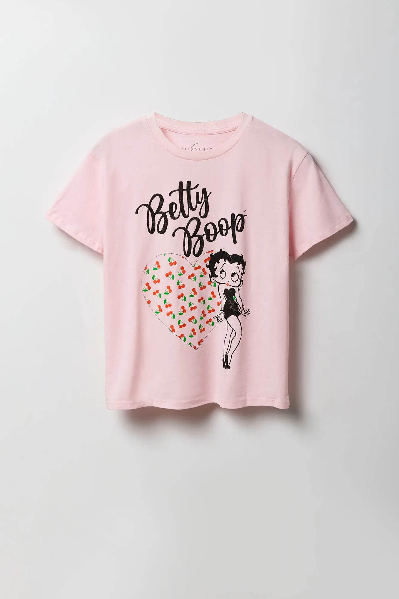 T-shirt de coupe garçonne à imprimé Betty Boop sold by Urban Planet