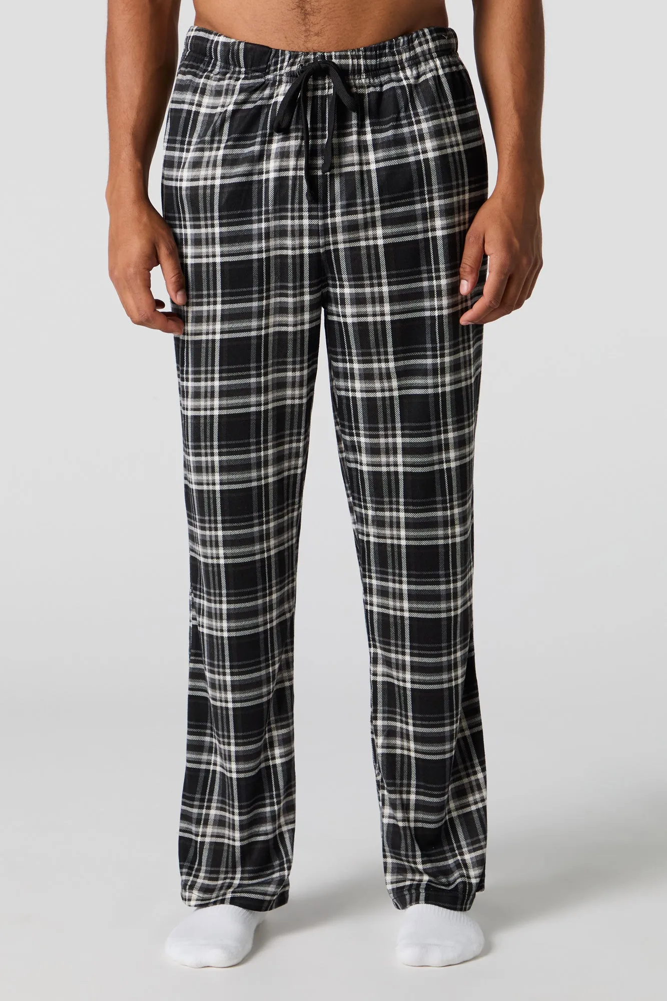 Plaid Flannel Pajama Pant sold by Urban Planet product image thumbnail 4