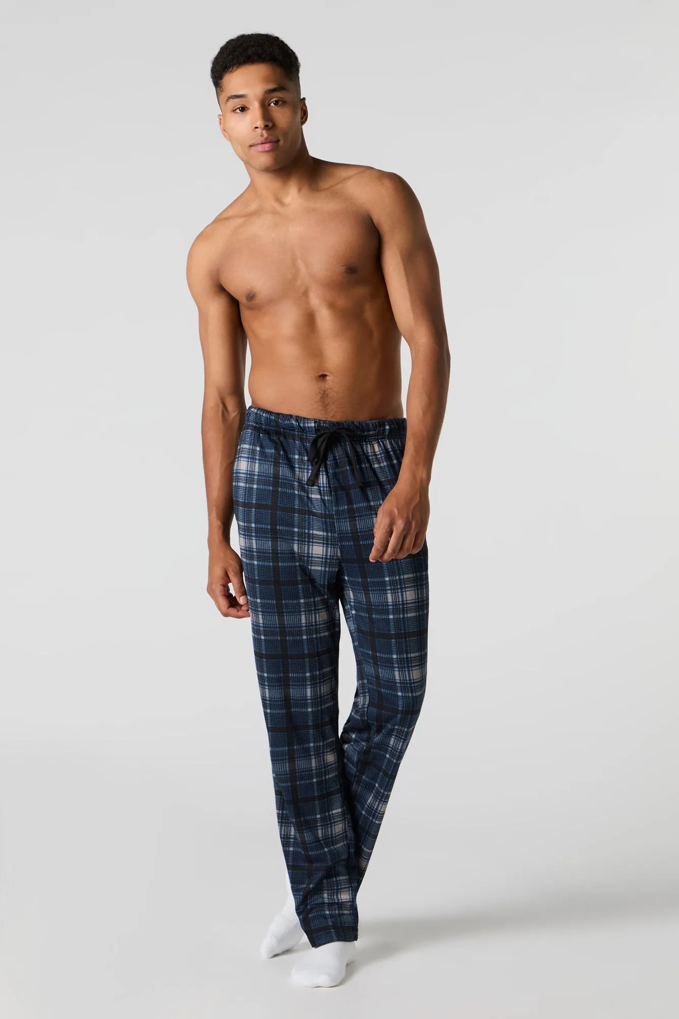Plaid Flannel Pajama Pant sold by Urban Planet product image thumbnail 2
