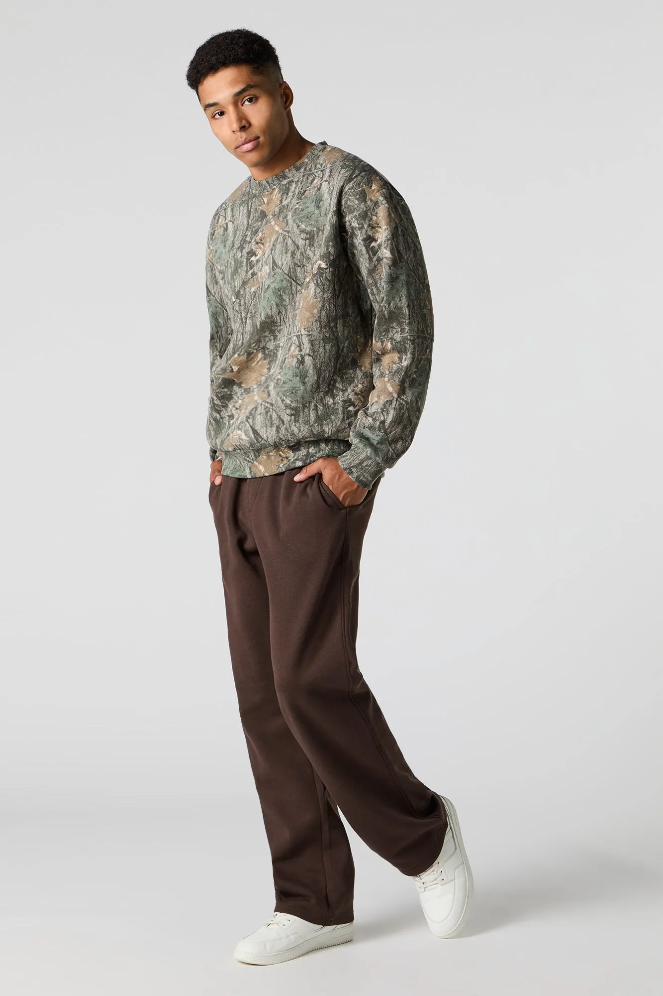 Fleece Sweatshirt sold by Urban Planet product image thumbnail 3