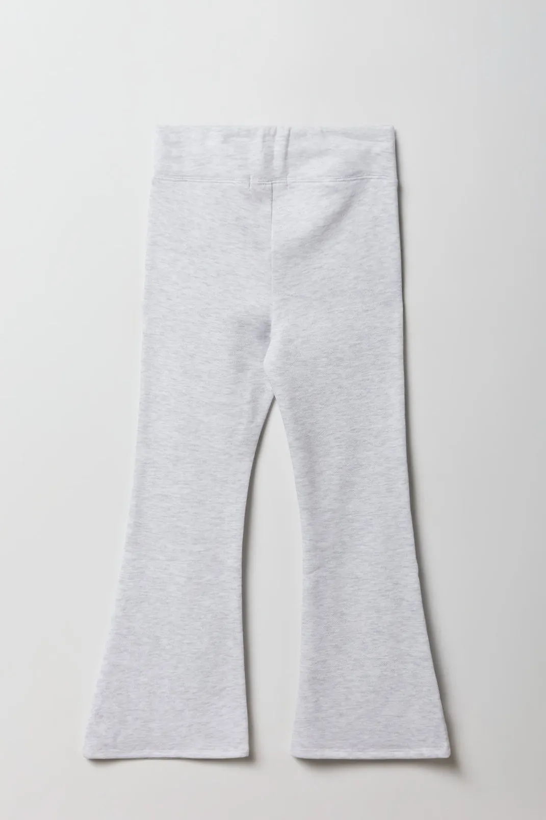 Pantalon en molleton à jambe évasée et broderie pour filles sold by Urban Planet