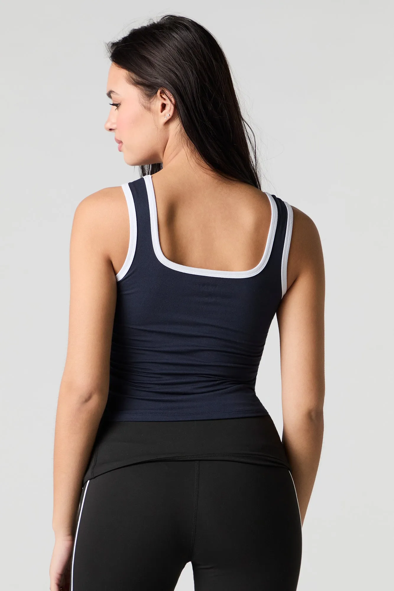 Sommer Ray Active Graphic Tank with Built-In Cups sold by Urban Planet product image thumbnail 2
