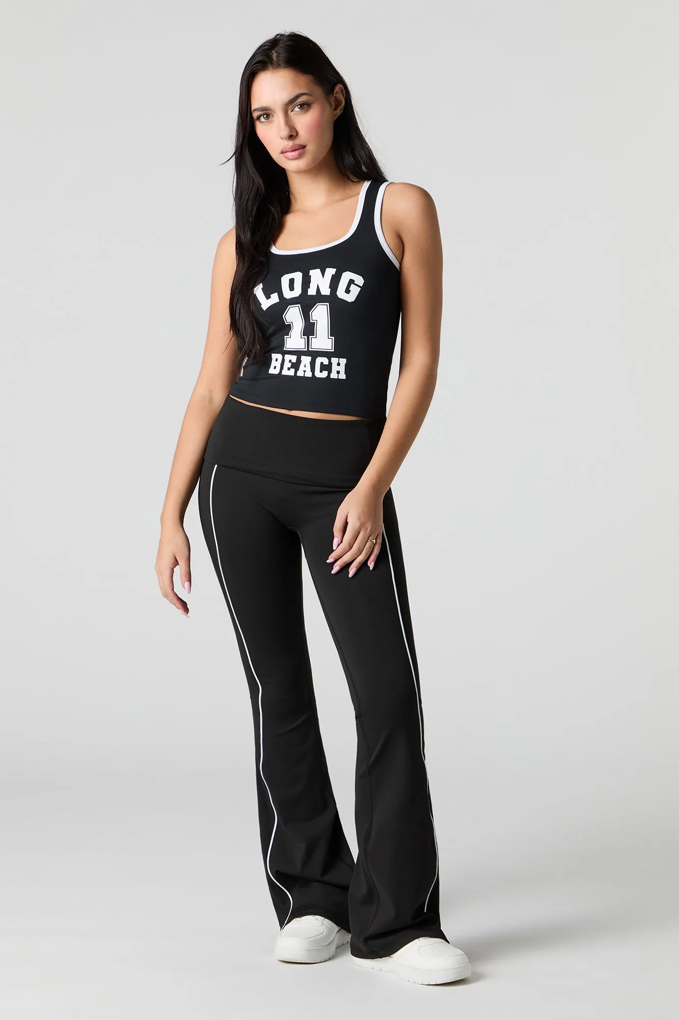 Camisole à bonnets intégrés et imprimé Sommer Ray Active sold by Urban Planet product image thumbnail 4