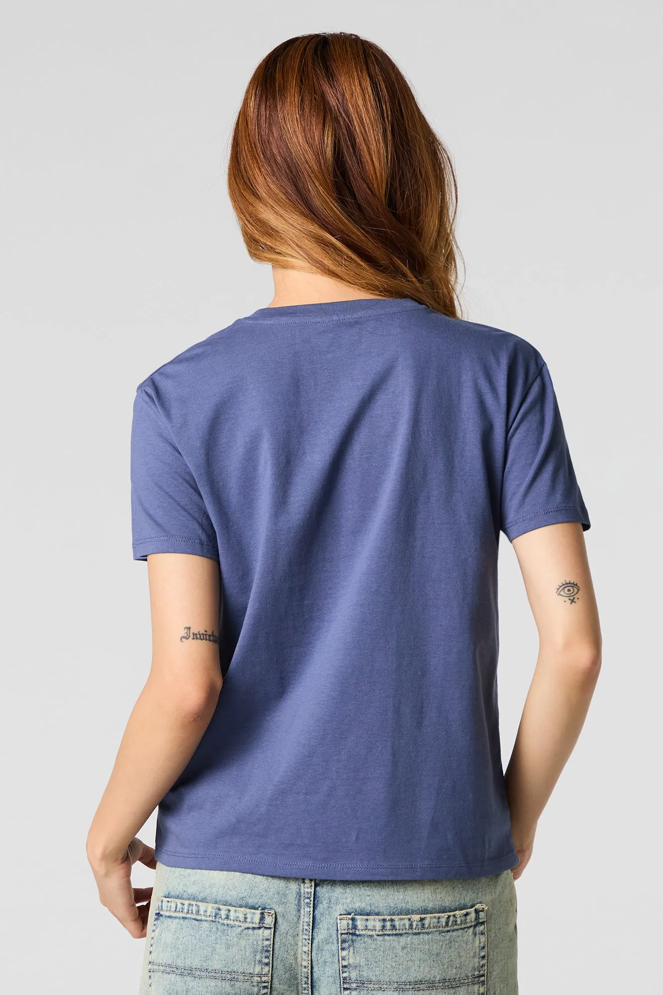 Garfield Yeehaw Graphic Boyfriend T-Shirt sold by Urban Planet product image thumbnail 2