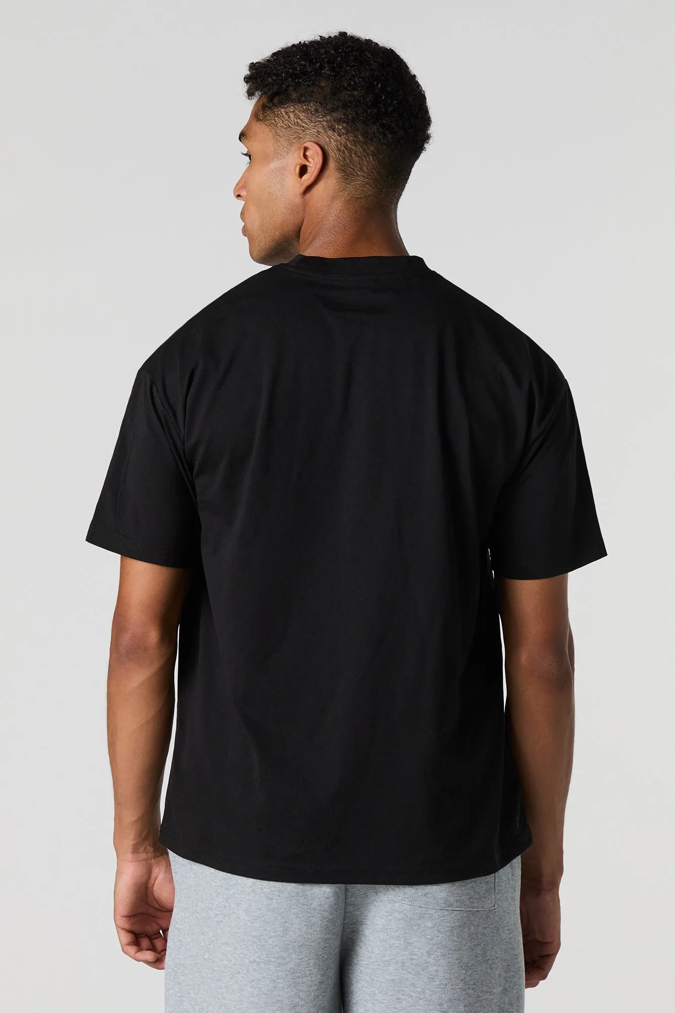 T-shirt carré à imprimé Good at Bad Decisions sold by Urban Planet product image thumbnail 4