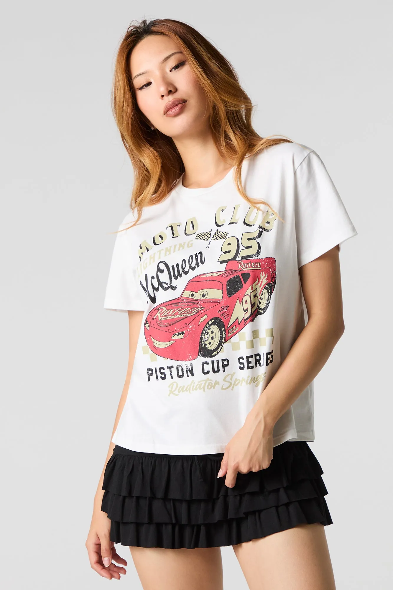 Lightning McQueen Graphic T-Shirt sold by Urban Planet