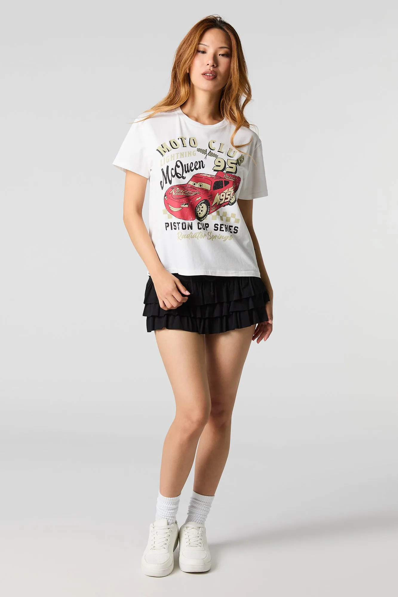 Lightning McQueen Graphic T-Shirt sold by Urban Planet product image thumbnail 3