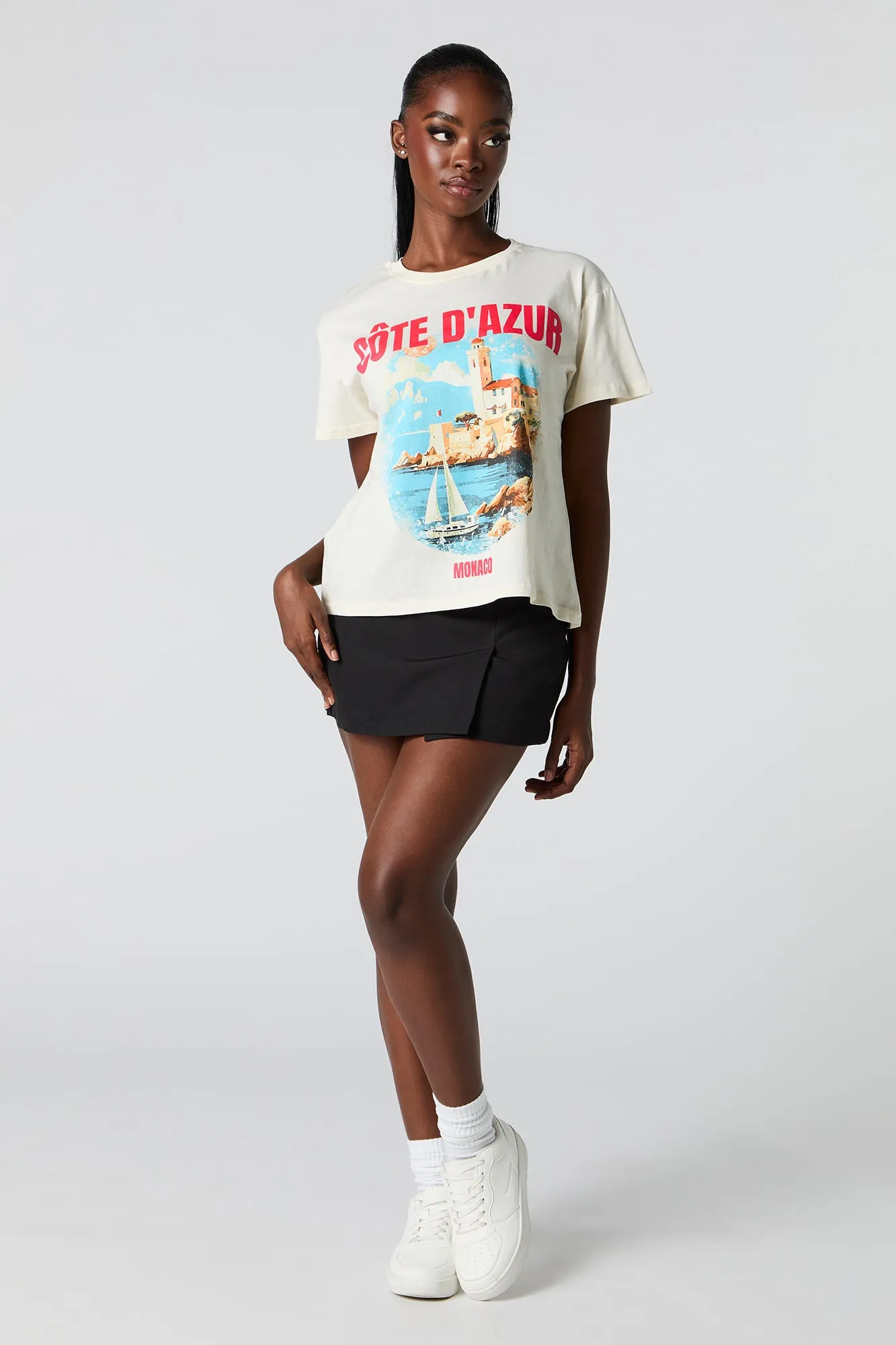 Destination Graphic T-Shirt sold by Urban Planet product image thumbnail 3