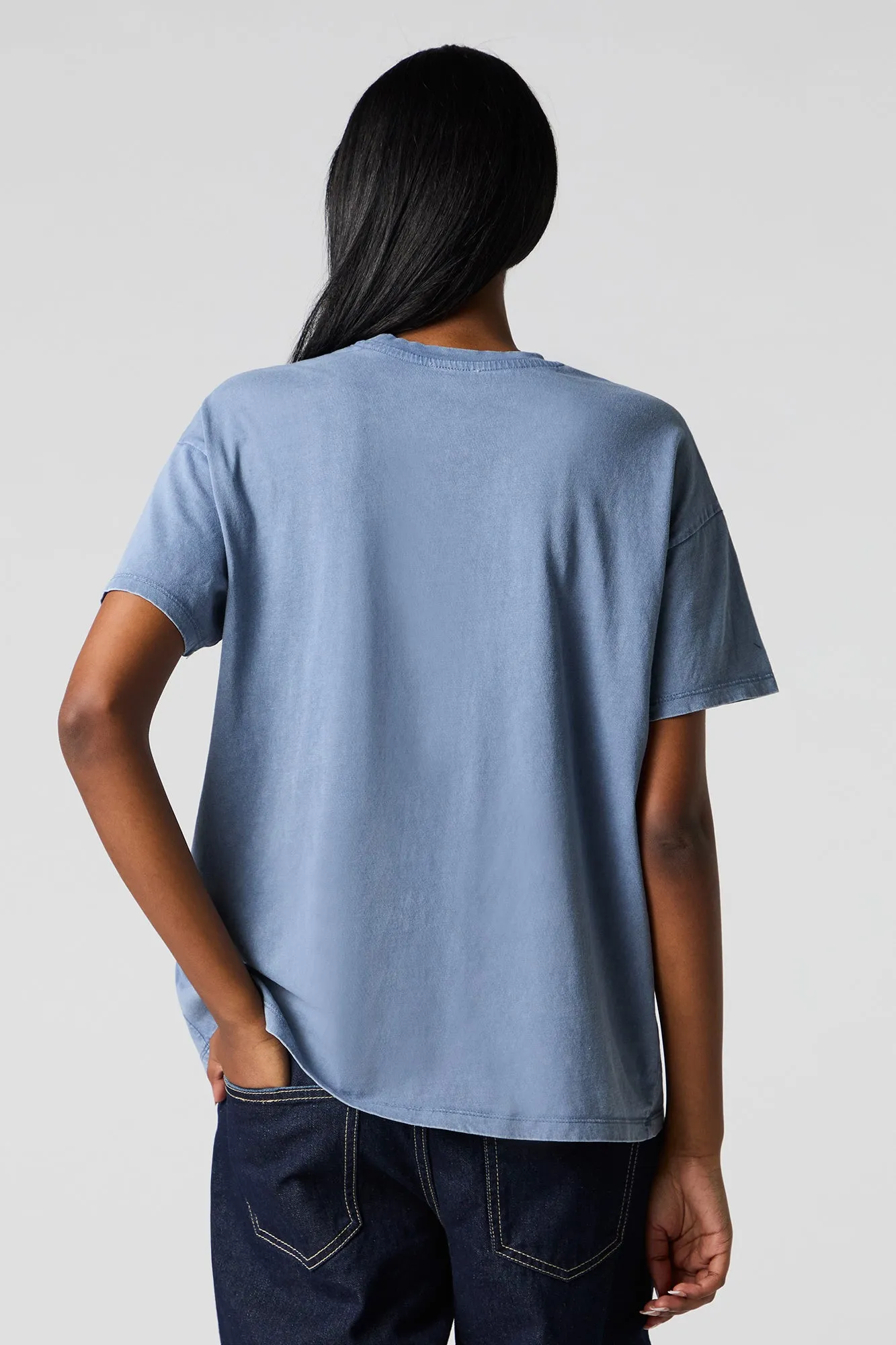 Mystic Graphic Washed T-Shirt sold by Urban Planet product image thumbnail 5