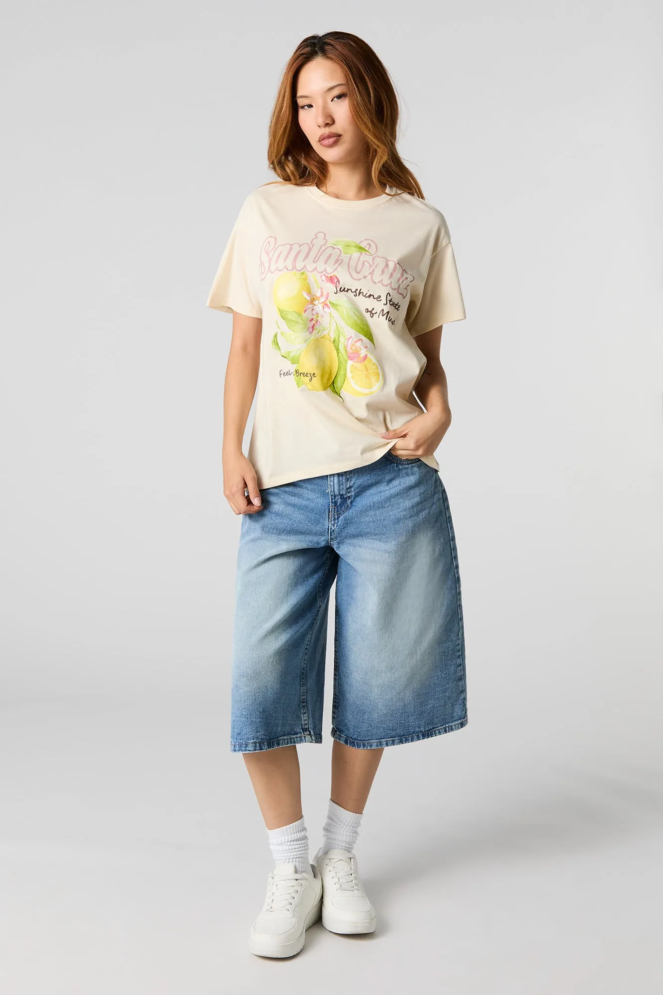 Santa Cruz Graphic Boyfriend T-Shirt sold by Urban Planet product image thumbnail 3