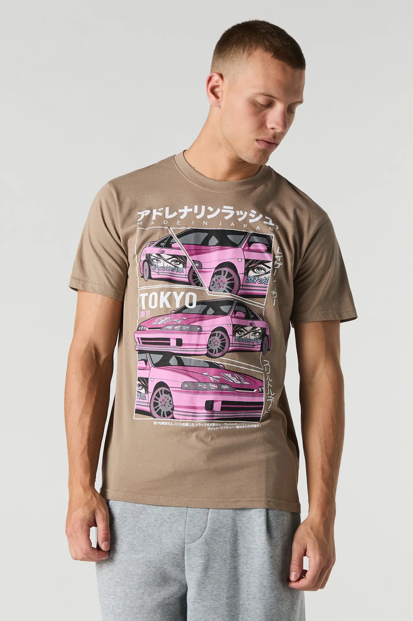 Tokyo Racing Graphic T-Shirt sold by Urban Planet