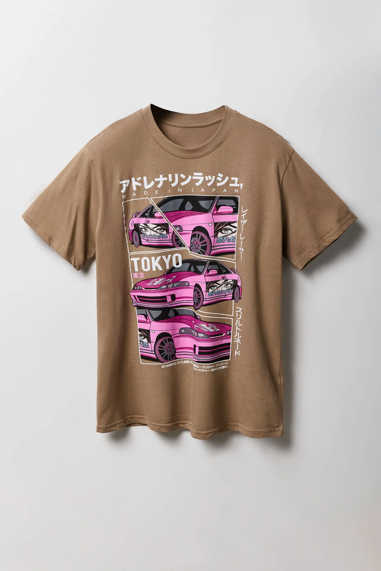 T-shirt à imprimé Tokyo Racing sold by Urban Planet product image thumbnail 5