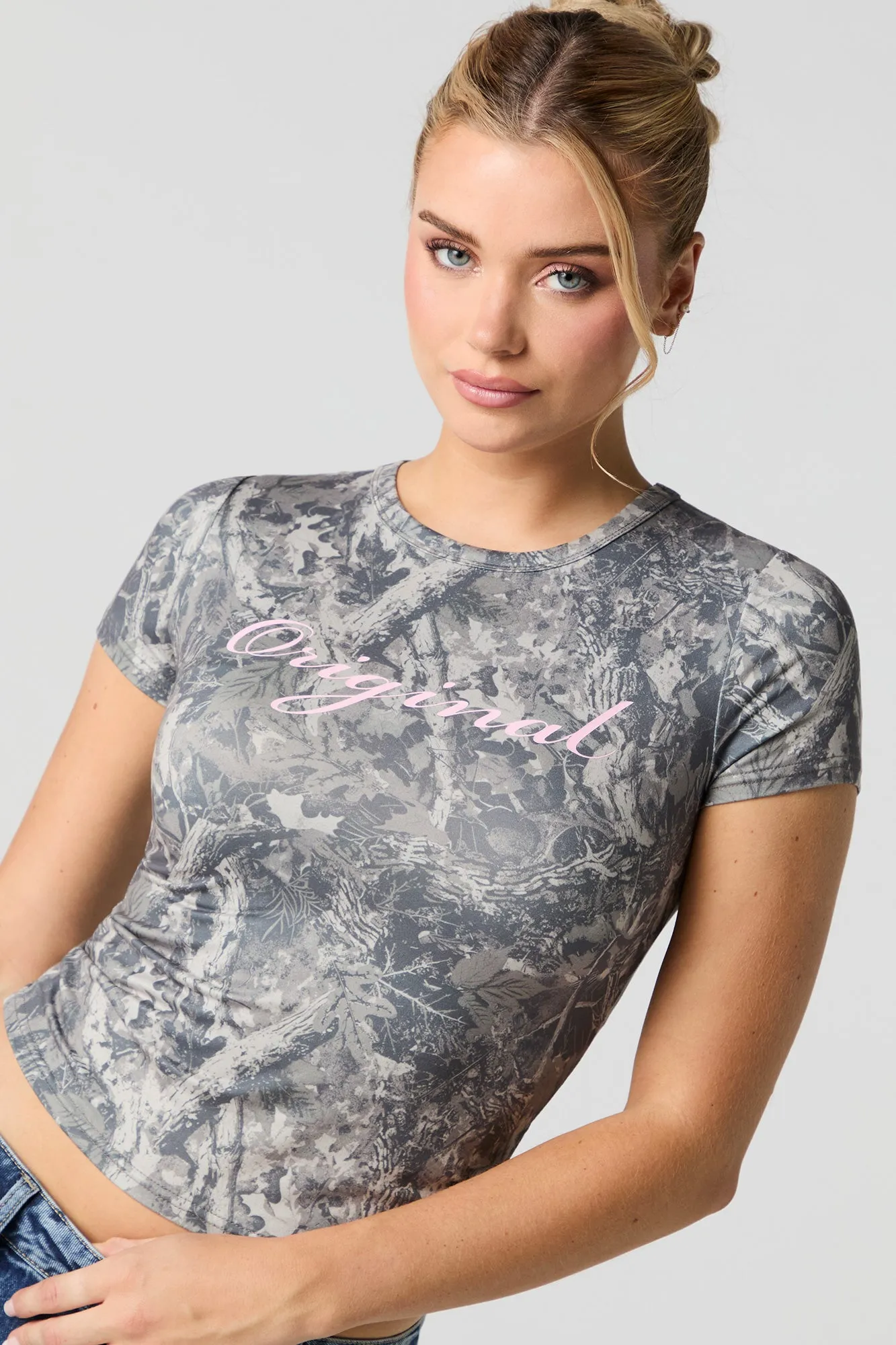 Graphic Printed Fitted T-Shirt sold by Urban Planet product image thumbnail 4