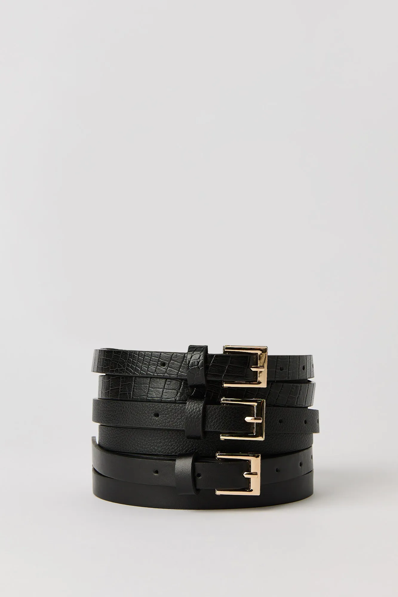 Thin Belts (3 Pack) sold by Urban Planet product image thumbnail 3