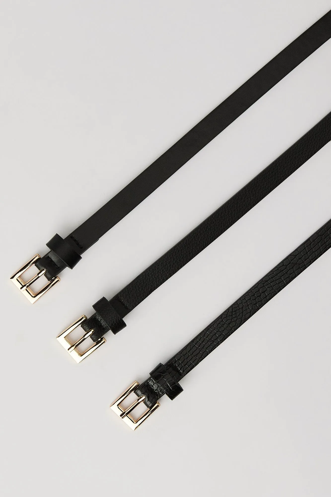 Thin Belts (3 Pack) sold by Urban Planet product image thumbnail 4