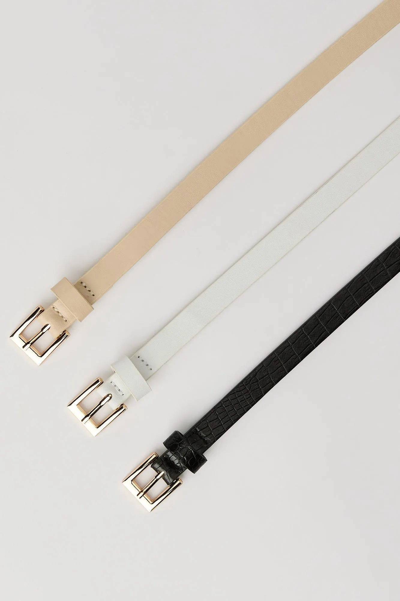 Thin Belts (3 Pack) sold by Urban Planet product image thumbnail 2