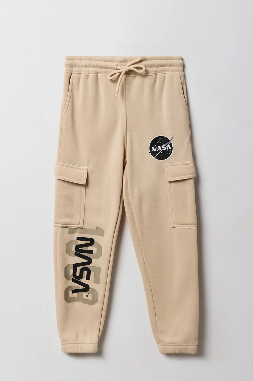 Jogger cargo en molleton à imprimé NASA pour enfant sold by Urban Planet product image thumbnail 3