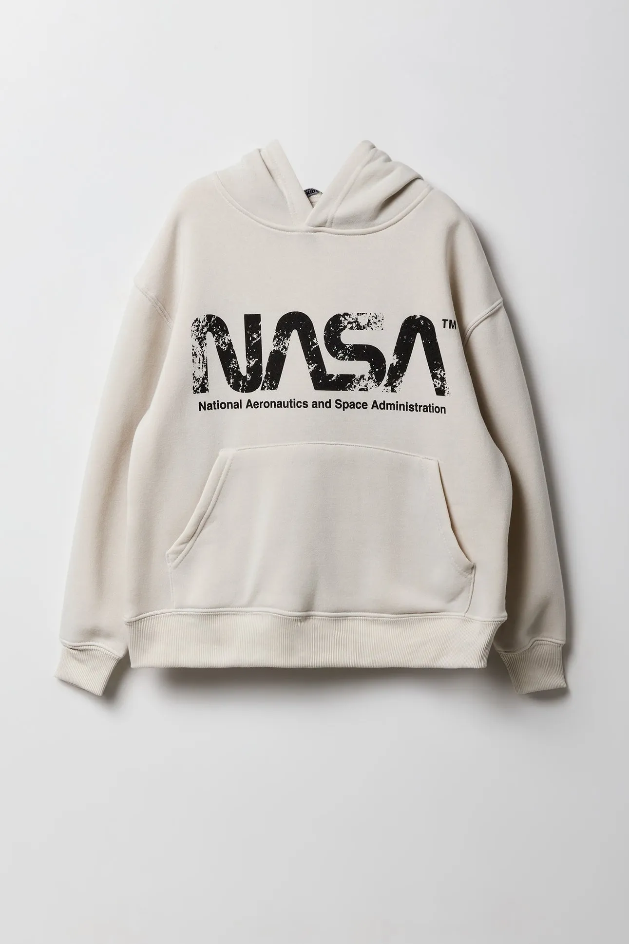 Haut à capuchon en molleton avec imprimé NASA pour enfant sold by Urban Planet