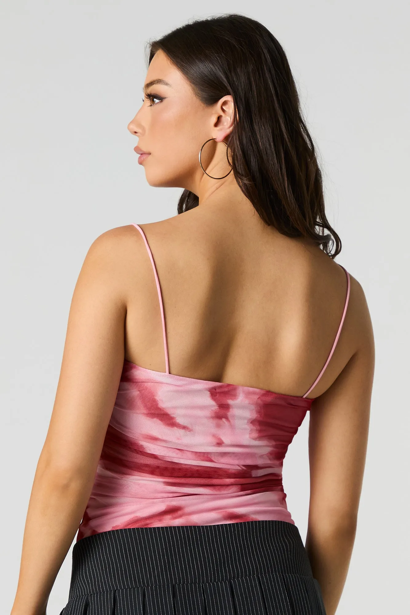 Mesh Ruched Bodysuit sold by Urban Planet product image thumbnail 2