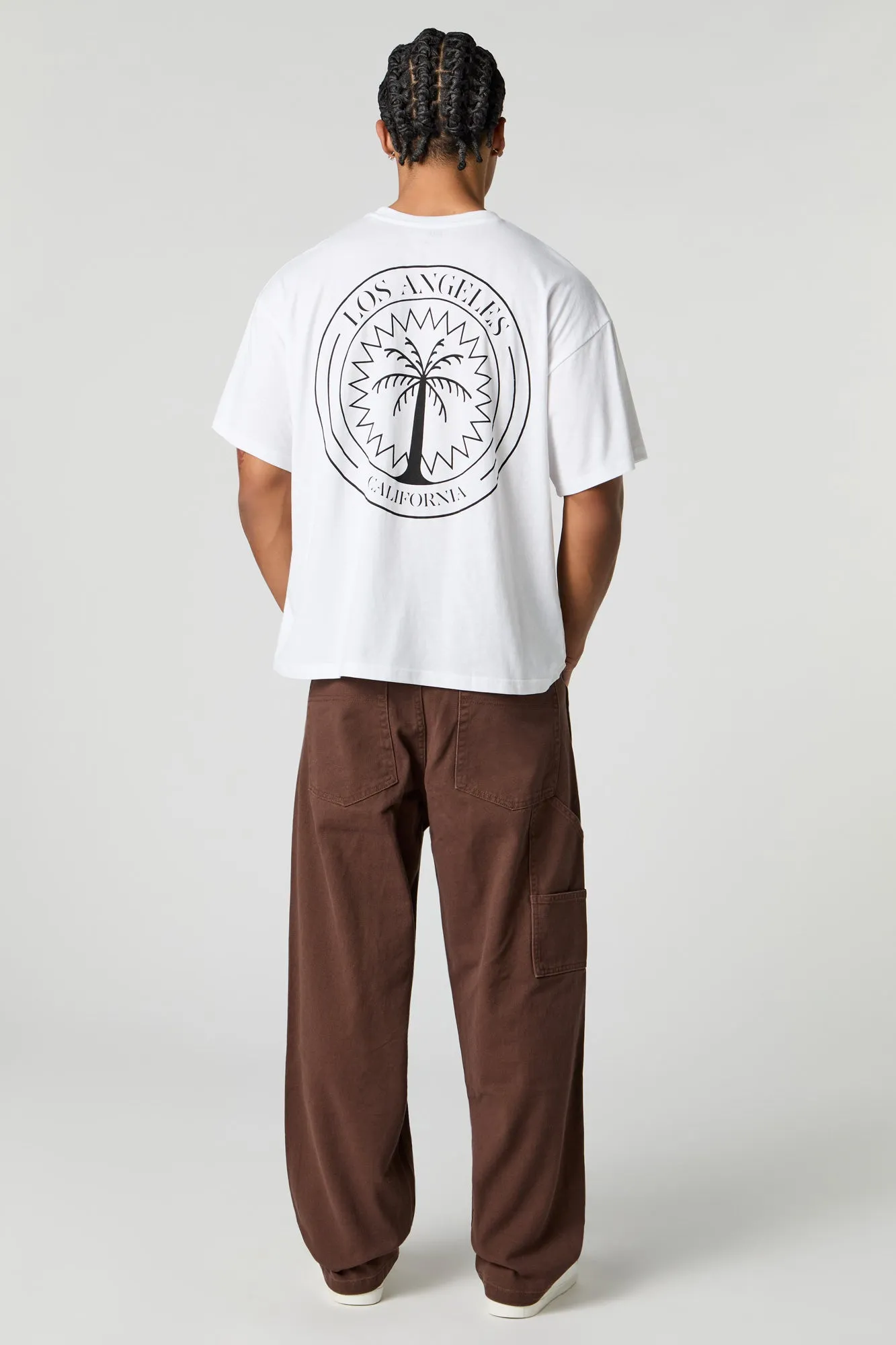 Wide Leg Carpenter Pant sold by Urban Planet product image thumbnail 3