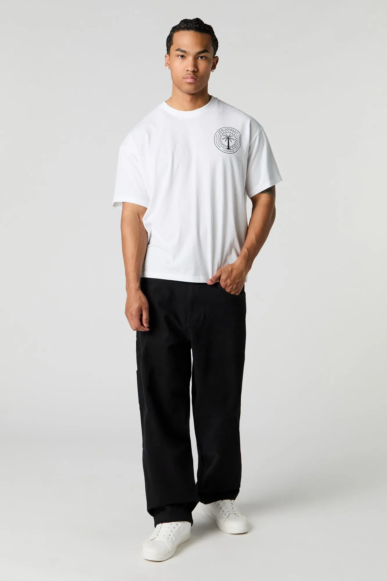 Pantalon de menuisier à jambe large sold by Urban Planet product image thumbnail 3