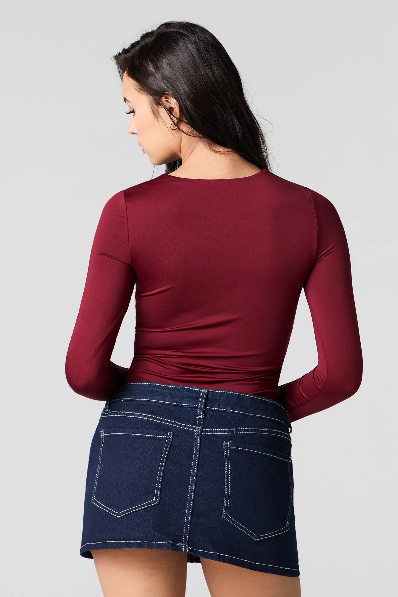 Contour Crew Neck Bodysuit sold by Urban Planet product image thumbnail 2