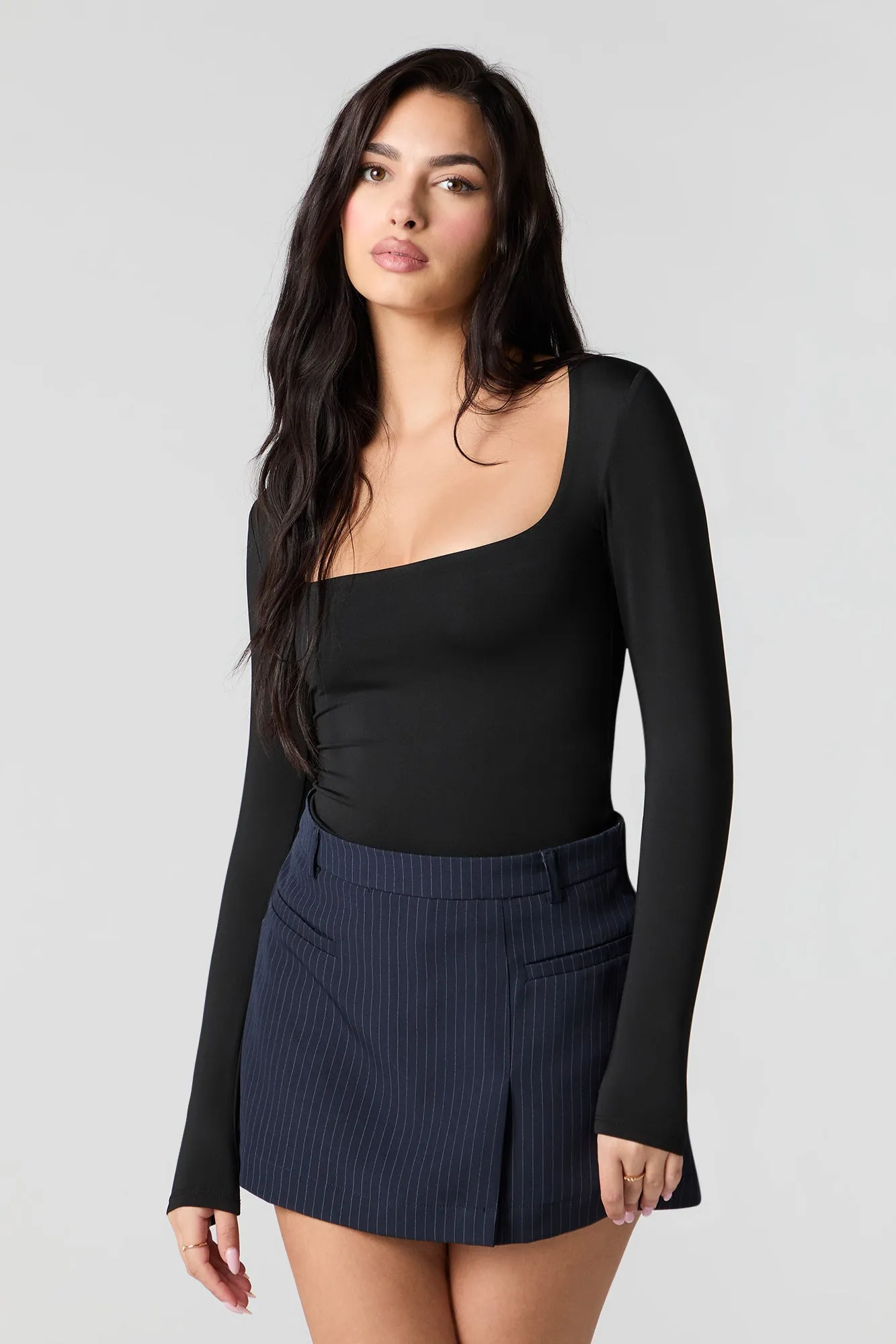 Contour Square Neck Bodysuit sold by Urban Planet product image thumbnail 5