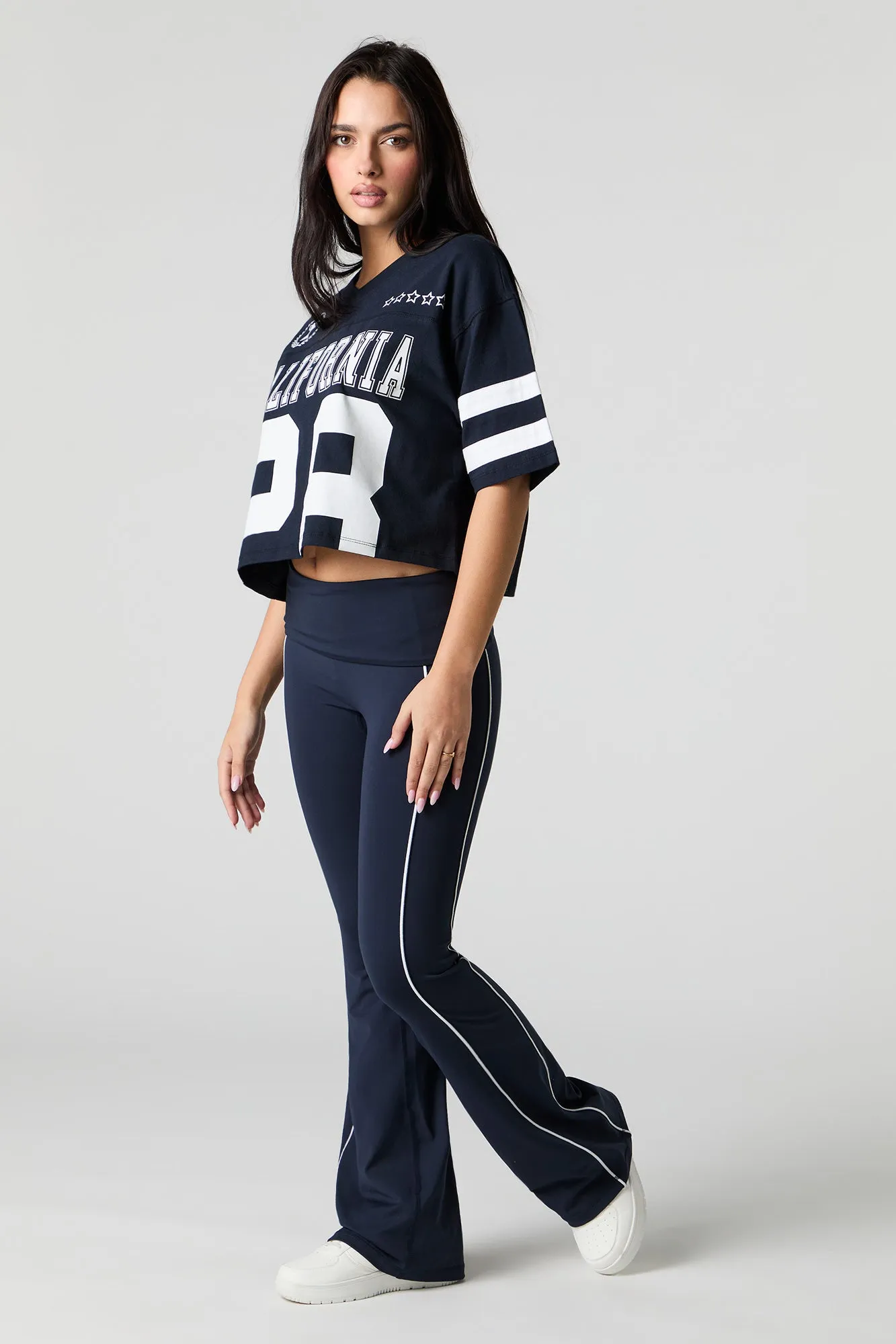 Sommer Ray Active Graphic Football T-Shirt sold by Urban Planet product image thumbnail 3