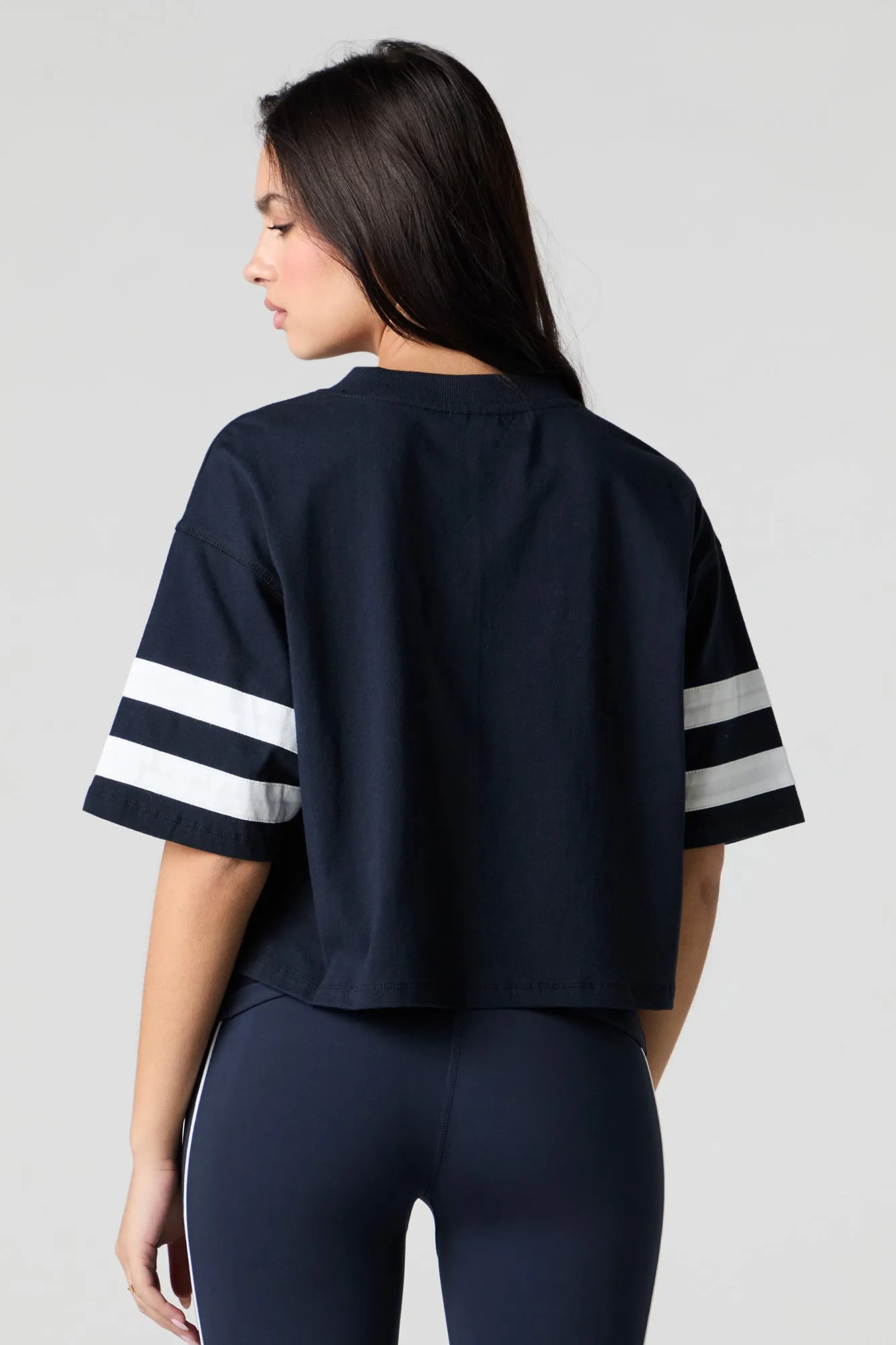 Sommer Ray Active Graphic Football T-Shirt sold by Urban Planet product image thumbnail 2