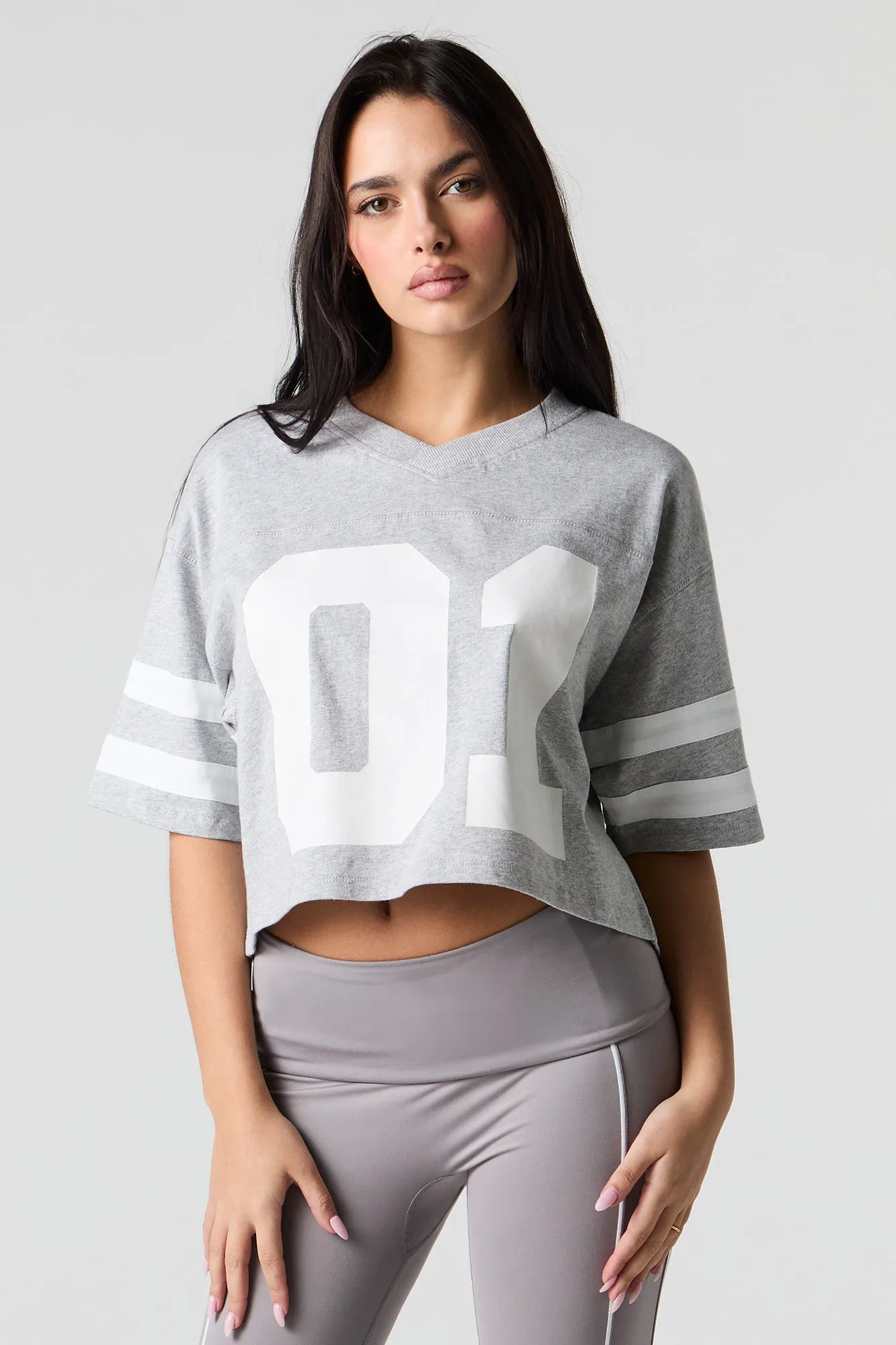 T-shirt de football à imprimé Sommer Ray Active sold by Urban Planet product image thumbnail 2