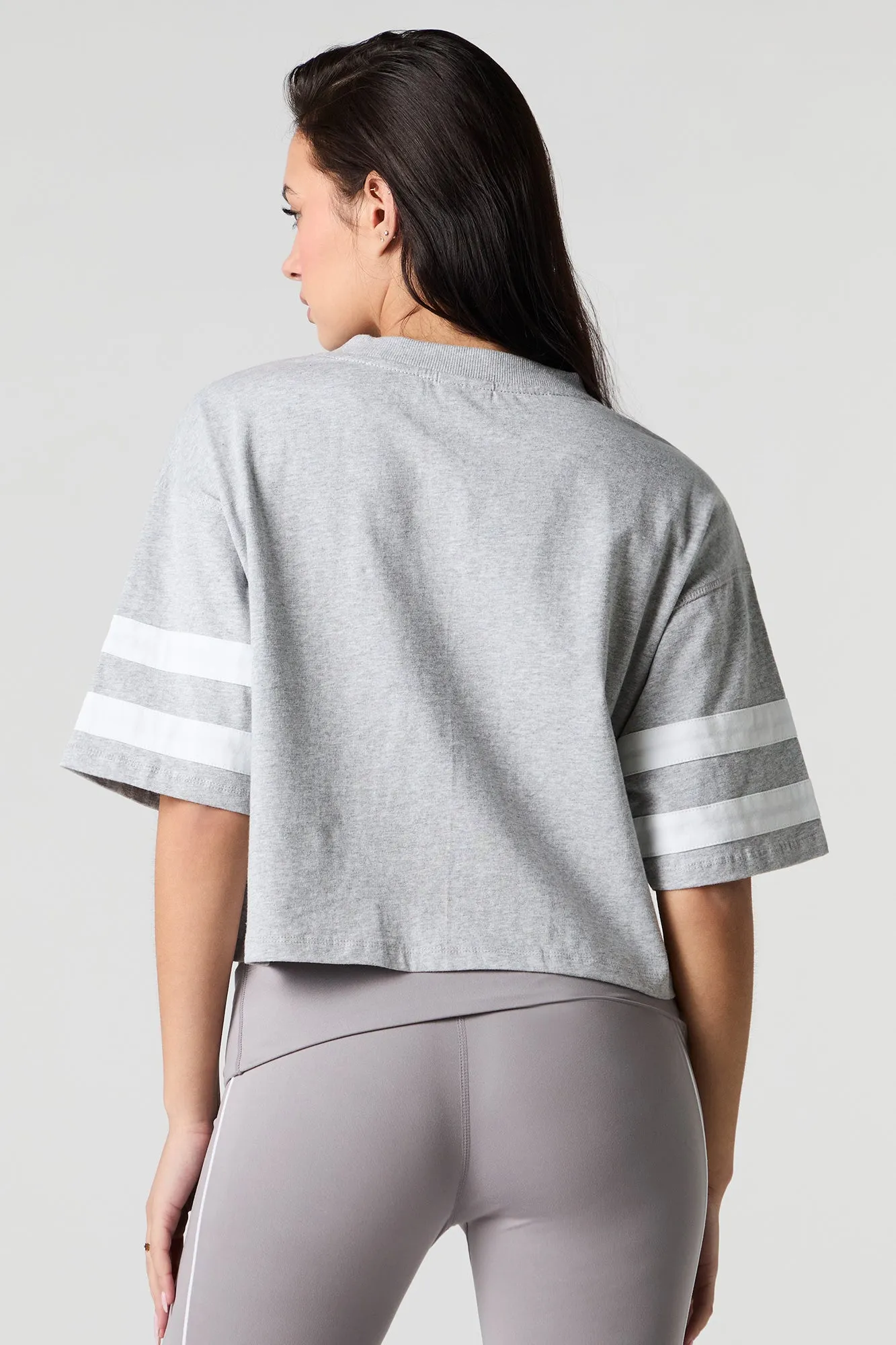 T-shirt de football à imprimé Sommer Ray Active sold by Urban Planet product image thumbnail 3