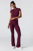 Active Soft Ribbed Flare Pant sold by Urban Planet