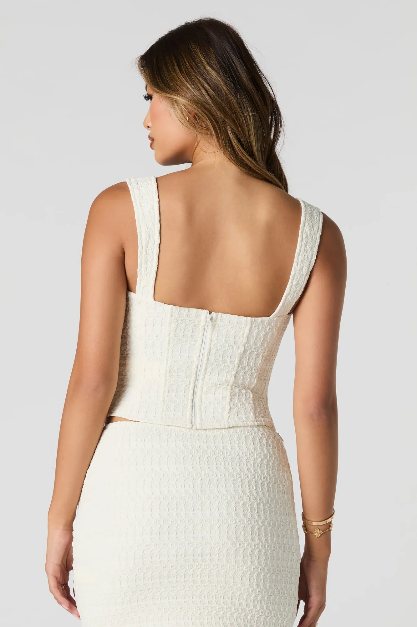 Camisole corset texturée sold by Urban Planet product image thumbnail 2